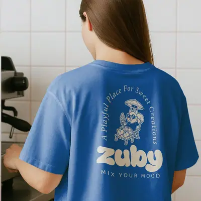 Mavi Zuby tişörtü